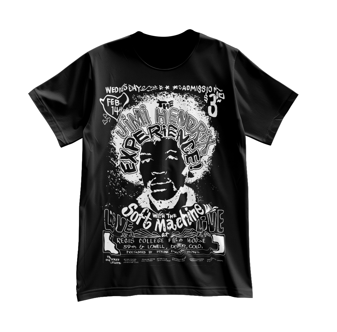 Jimi Hendrix Experience Flyer Tee