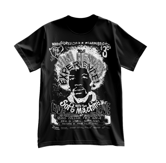 Jimi Hendrix Experience Flyer Tee