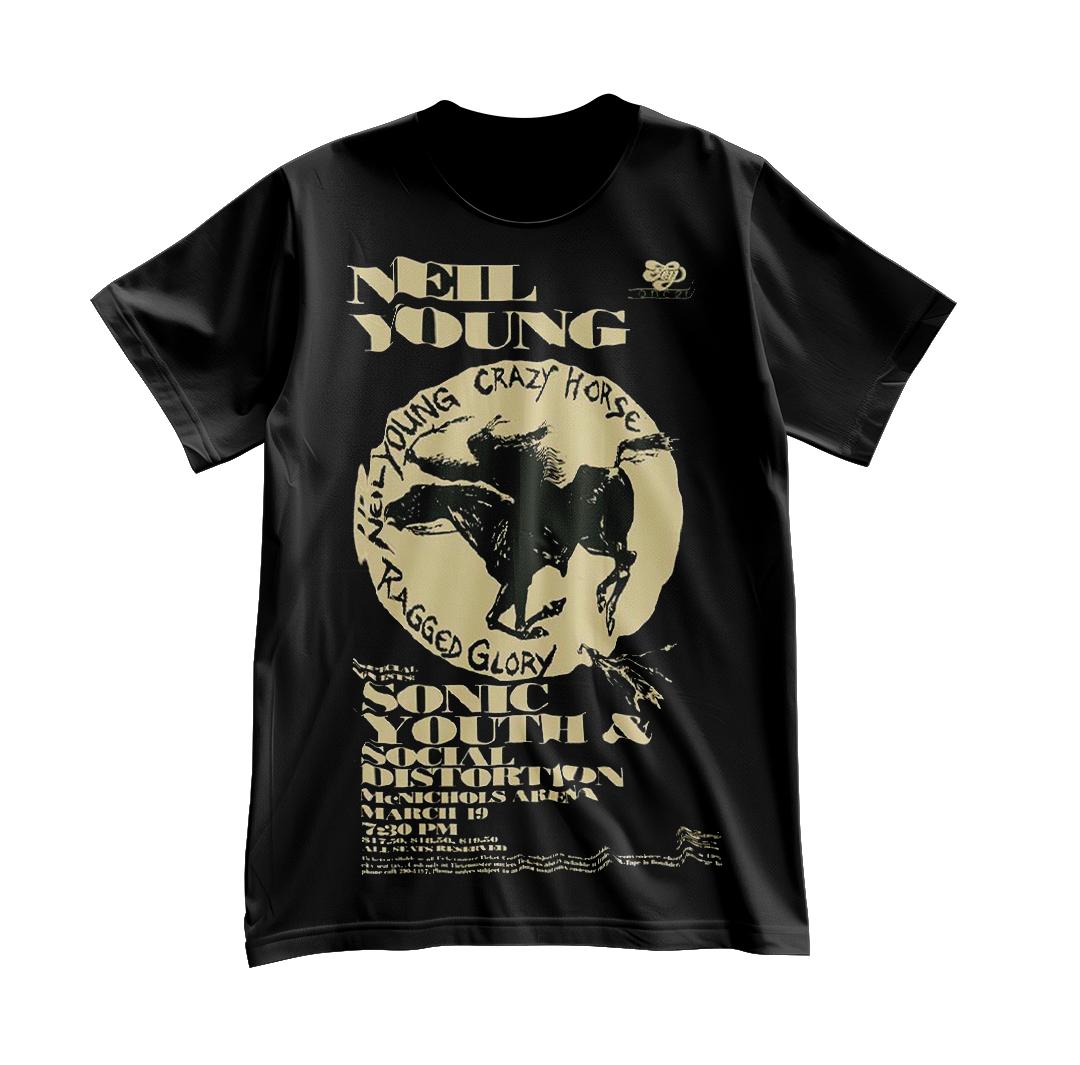Neil Young + Crazy Horse “Ragged Glory” Tour Tee