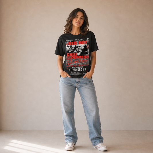 Red Hot Chili Peppers Tee – McNichols Arena Design