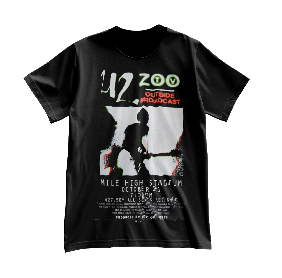 U2 Zoo TV Outside Broadcast Tee