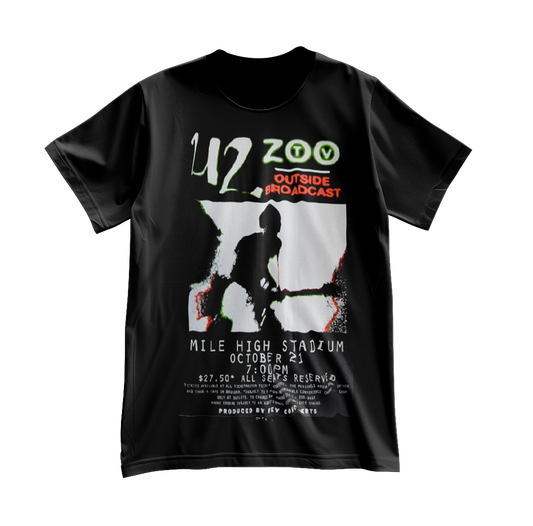 U2 Zoo TV Outside Broadcast Tee