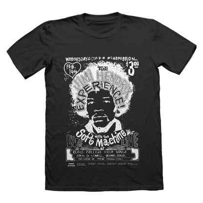 Jimi Hendrix Vintage T Shirt – Experience Flyer Design