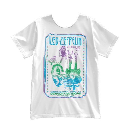 Led Zeppelin Coliseum Flyer Tee
