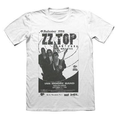 ZZ Top Vintage T Shirts - Antenna World Tour Design