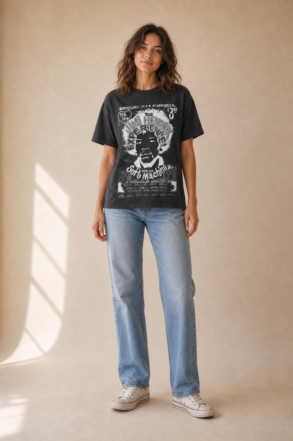 Jimi Hendrix Vintage T Shirt – Experience Flyer Design